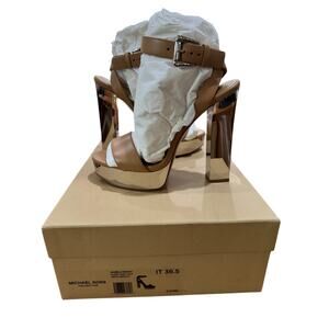 Michael Kors Collection Anabelle Runway Platform (Camel) Sandals sz. 36.5 EU